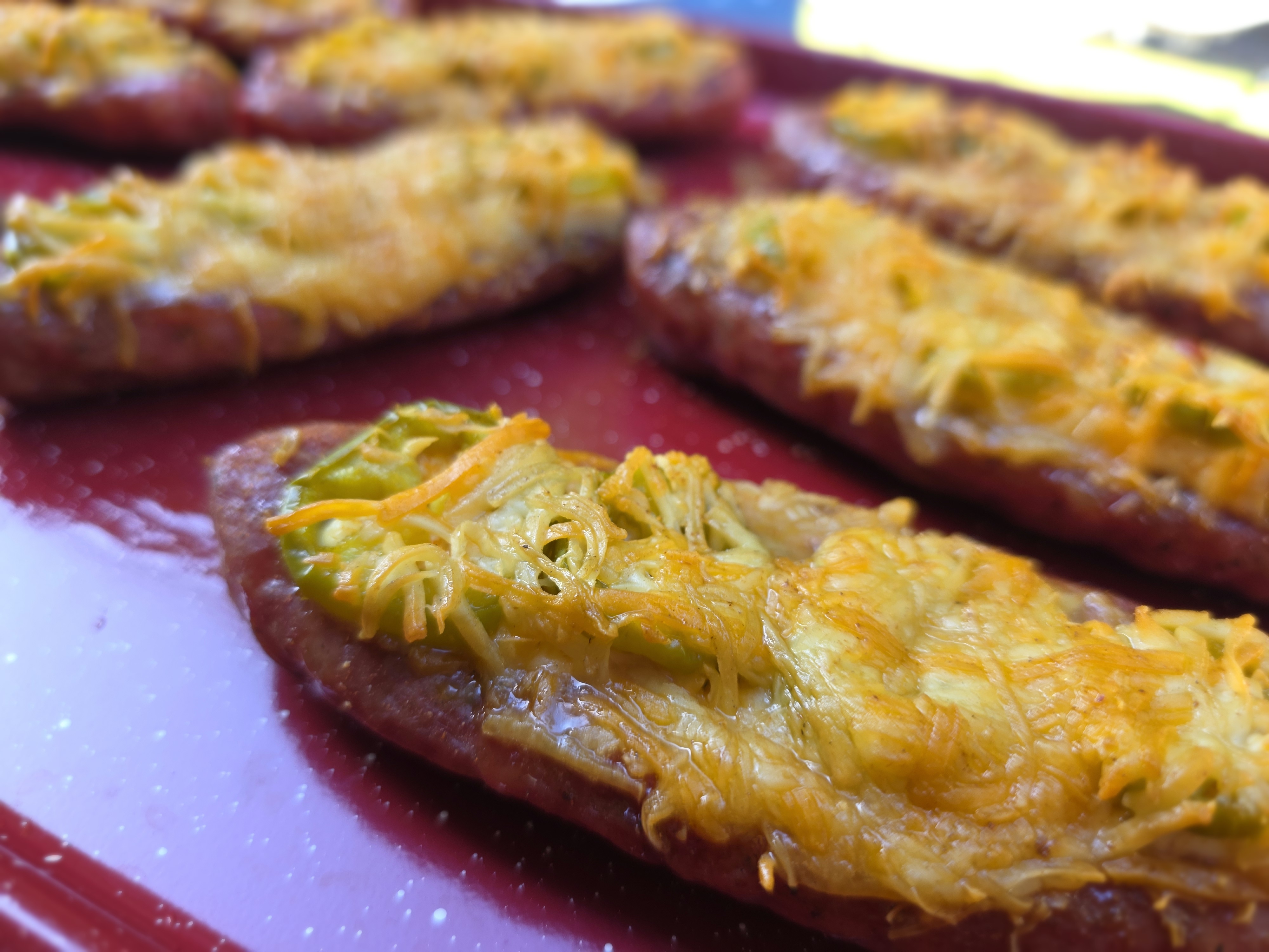 Sausage Jalapeño Popper Boats